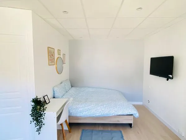 Très Beau Studio Entièrement refait à neuf proche centre , université et gare