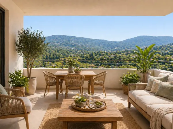 T2 DE 45m², CAGNES SUR MER, AVEC BELLE TERRASSE, ELIGIBLE PRET A TAUX ZERO