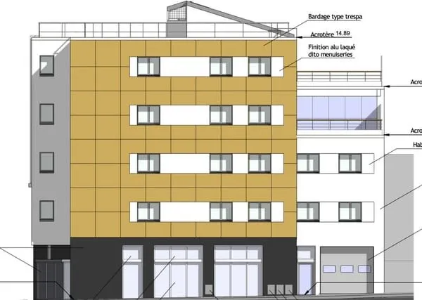Immeuble de 2013 en coliving