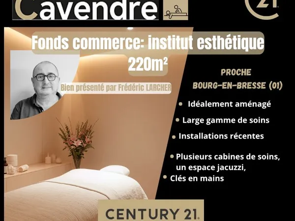 Fonds de commerce 220 m² BOURG EN BRESSE