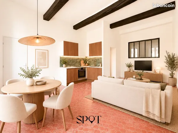 Appartement 3 pièces 63 m²