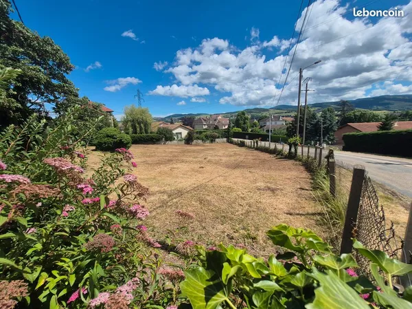 Beau Terrain, 760m², Impasse, vu sur Pilat