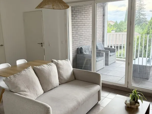 F2 meublé avec terrasse et parking Saint-Jean-de-Védas