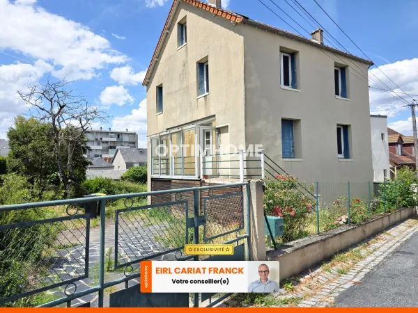 MAISON EN PIERRE DE 139 M² AVEC DÉPENDANCES, L'ENSEMBLE SUR 708 M² DE TERRAIN CLOS :