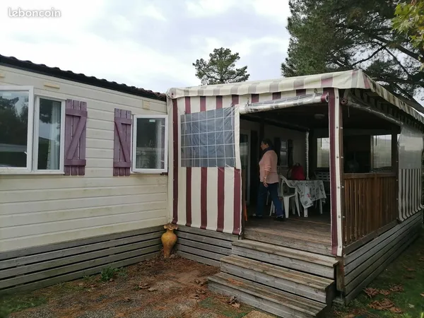 BONNE AFFAIRE Mobil home 3 ch / 2 SDB. Camping Siblu. Les Mathes (17)