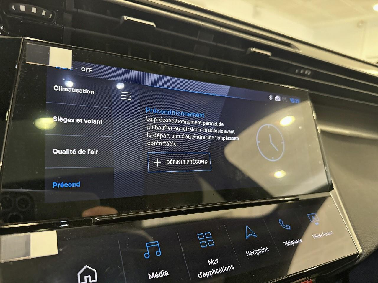 Peugeot 308 e-308 156ch batterie 55 kwh gt exclusive — photo 15