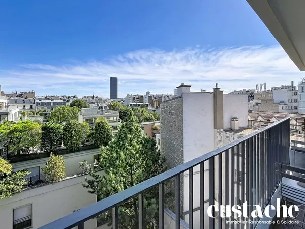 Magnifique 2 pièces avec balcon et vue dégagée