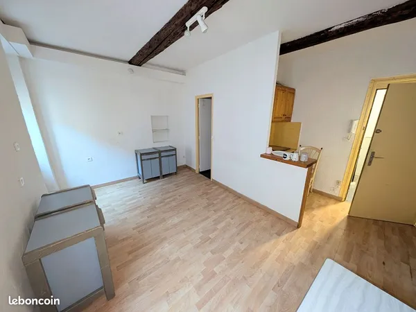 Studio 1 pièce 19 m²