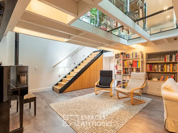 Triplex de caractère avec garage fermé et cave voûtée