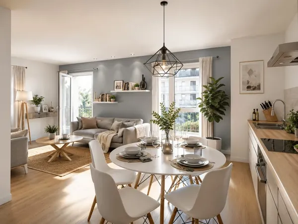 Appartement 3 pièces 63 m²