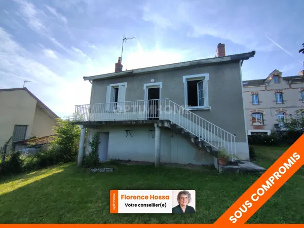 Maison à rénover avec sous-sol et vue imprenable sur la campagne