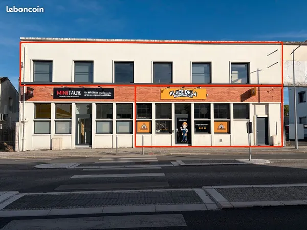 Emplacement n°1 - bureaux design de 166 m2 à angoulême - rue de bordeaux