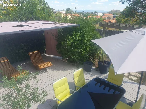Maison coup de coeur avec jardin