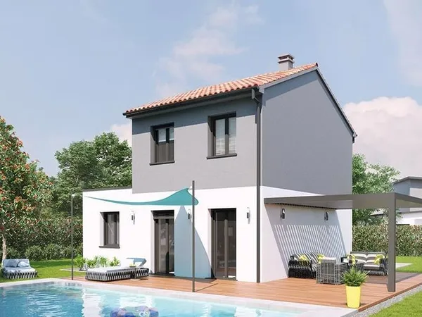 Terrain + maison 80 m²