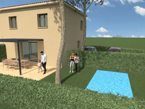 Maison neuve a 400m de la mer
