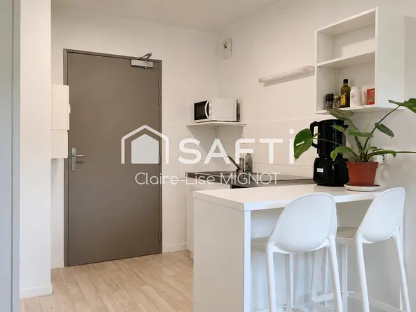 Studio meublé 20m² - résidence de service étudiante