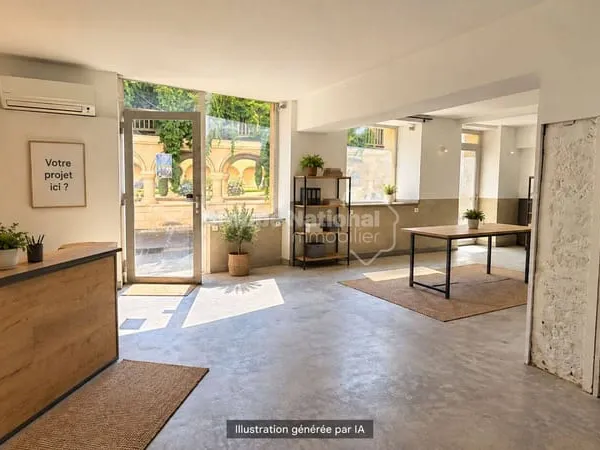 Local commercial 1 pièce 44 m²