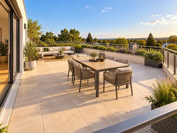 WOIPPY : T2 NEUF AVEC TERRASSE EXCEPTIONNELLE