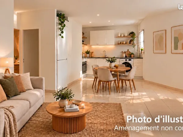 À LOUER - Appartement F3 climatisé avec balcon-terrasse et parking privatif