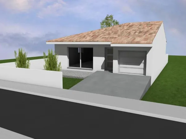 Terrain + maison 80 m²