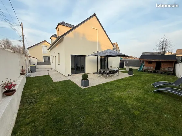 Maison BBC (Bâtiment basse consommation classé A) année 2014