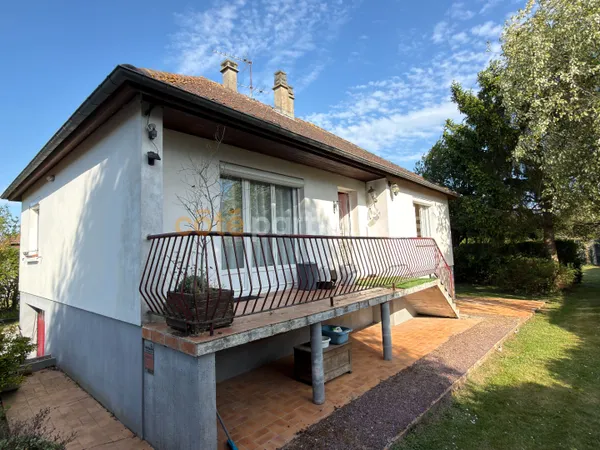 Maison T3 avec un beau terrain et un sous-sol