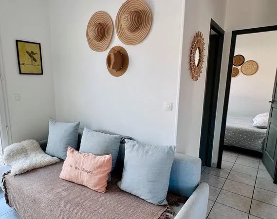 Maisonnette à louer à 400 m de la plage de l'uhabia