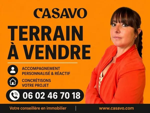 Le Taillan-Médoc - Centre ville - Parcelle 2.106 m²