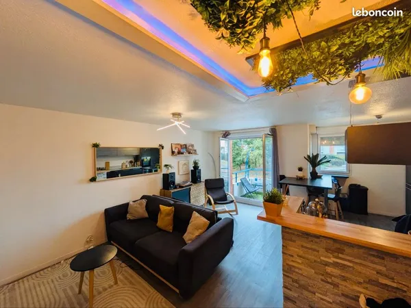 Appartement meublé T3 duplex Colomiers