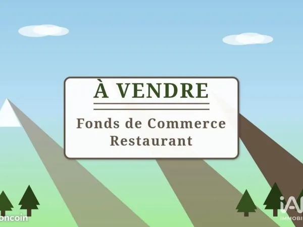 Restaurant 180 m² NANCY-SUR-CLUSES