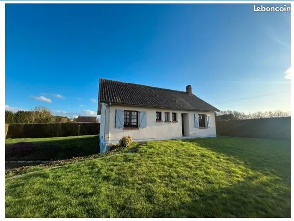 Maison 80 m2 avec terrain 7000 m2