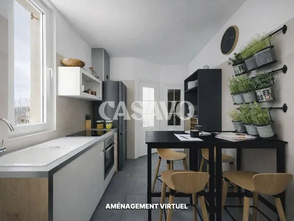 Appartement 3 pièces 38 m²