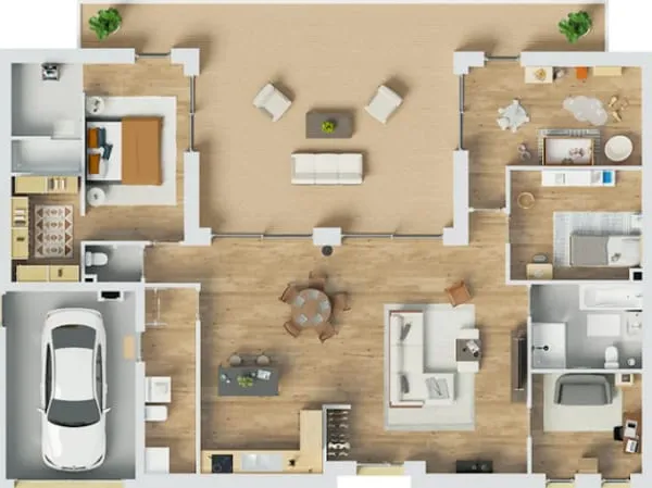 Maison neuve 5 pièces 130 m²
