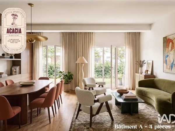 Appartement 4 pièces 94 m²