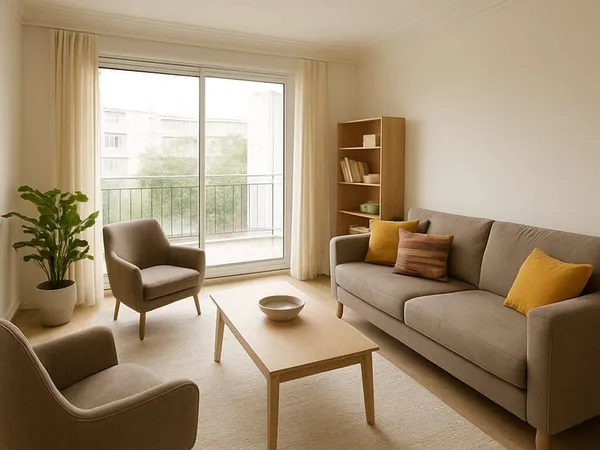 Appartement 3 pièces 58 m²