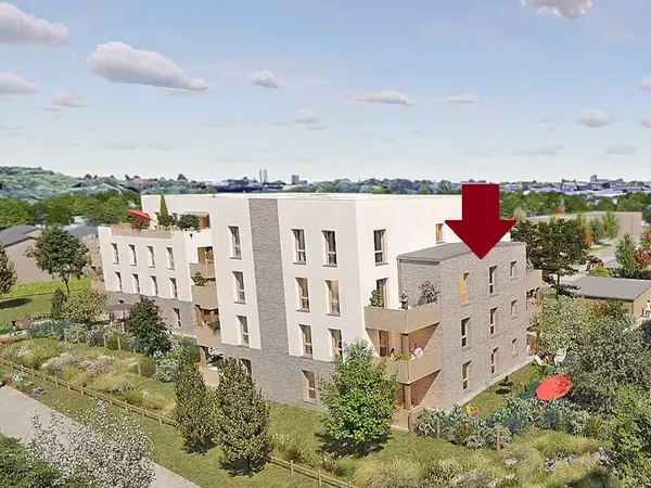 Appartement idéal avec vue verdure au calme...
