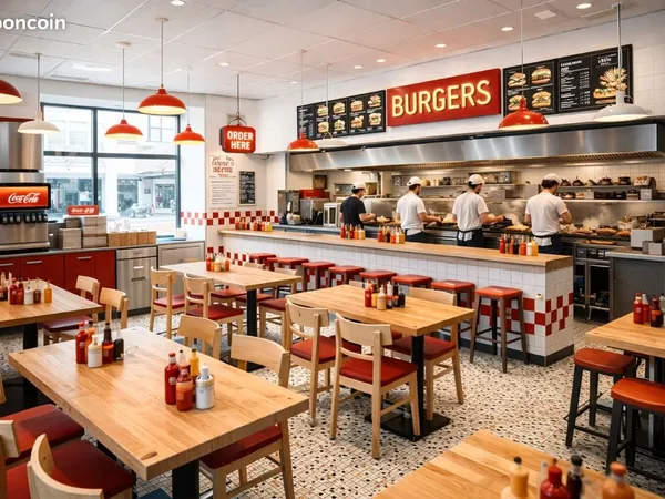 Fond de commerce restaurant 120m²