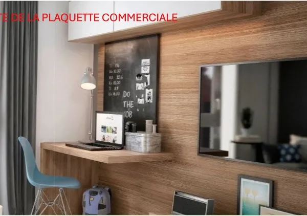 Studio 1 pièce 19 m²
