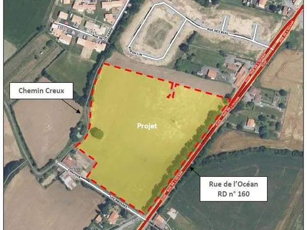Terrain 431 m²