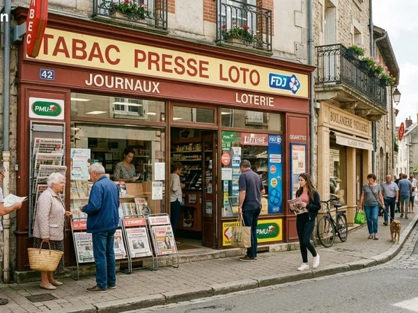 Fonds de commerce tabac, presse 70 m²