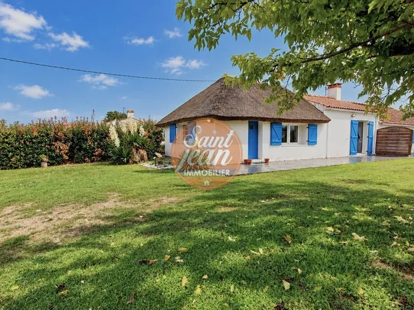 Saint Jean de Monts - Bourrine 2 pièces sur 340m2 de terrain