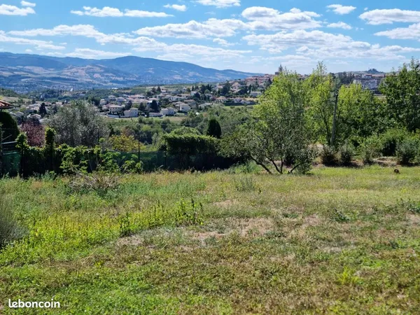 Terrain 979 m² Saint-Martin-la-Plaine