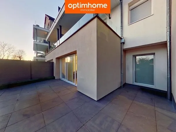 Appartement F3 avec grande terrasse à Sarreguemines - Idéal résidence principale ou investissement l