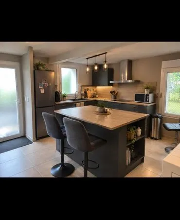Loue maison mitoyenne centre exincourt