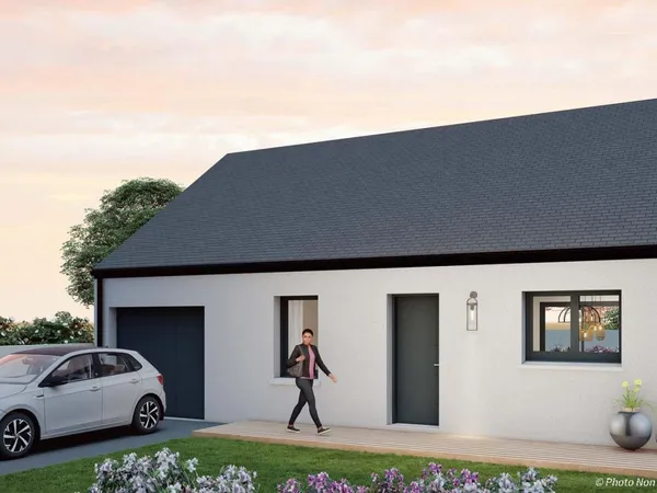Terrain + maison 68 m²