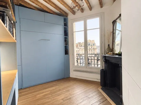 Paris 15e • Studio traversant • Verrière et charme de l'ancien