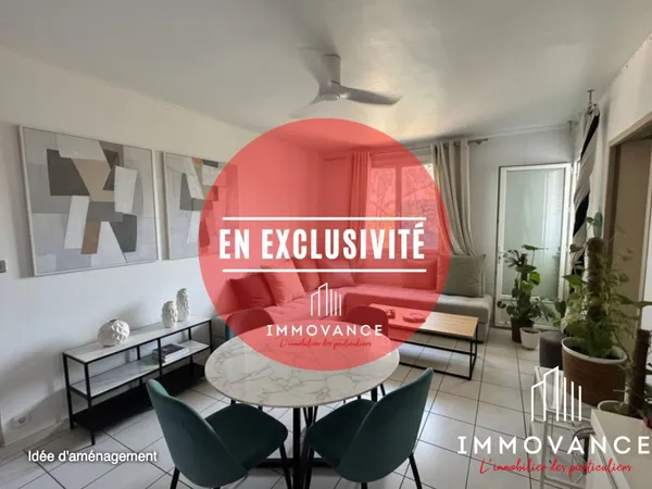 MONTPELLIER - T4 72 m2 + TERRASSE - BEAU POTENTIEL PROCHE BEAUX-