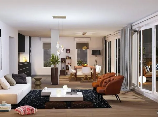 Appartement 4 pièces 82 m²