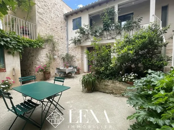 Maison méditerranéenne à patio