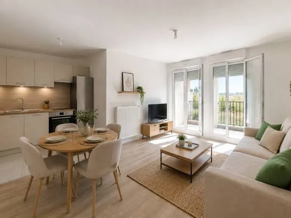 Appartement 2 pièces 45 m²
